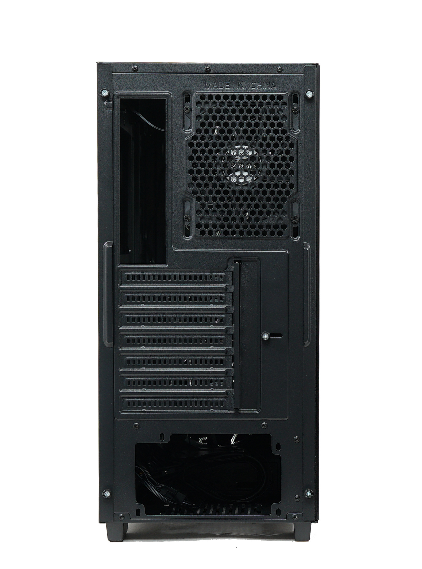 ZENPC Flow TG Black 4x Fander P12 PWM PST