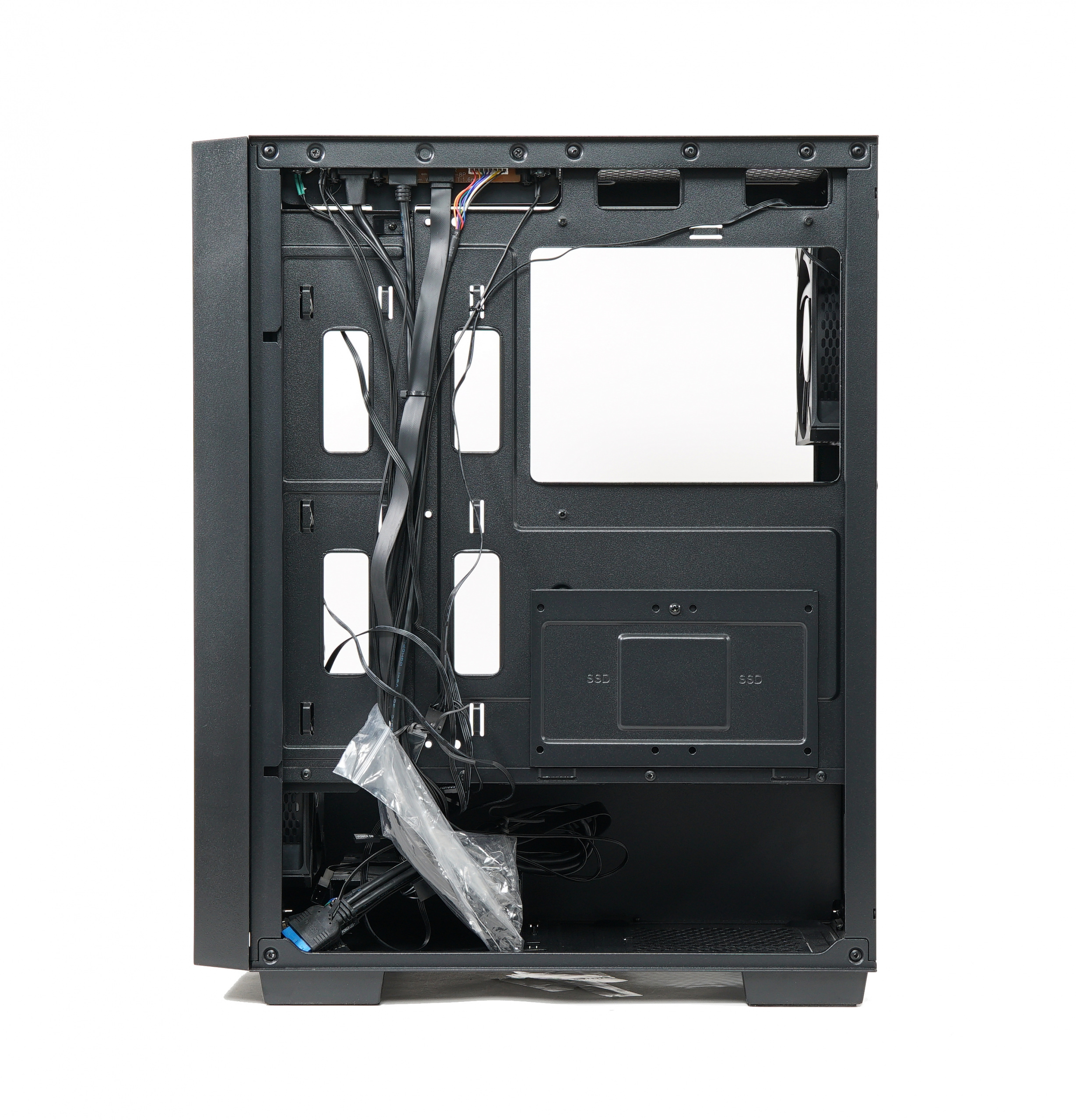 ZENPC Flow TG Black 4x Fander P12 PWM PST