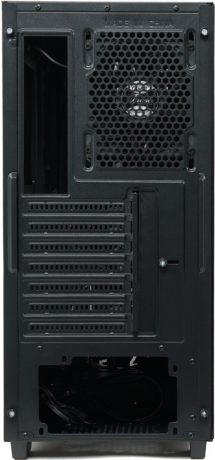 Obudowa do komputera ZENPC Wooder TG Black 4x Fander P12 PWM PST