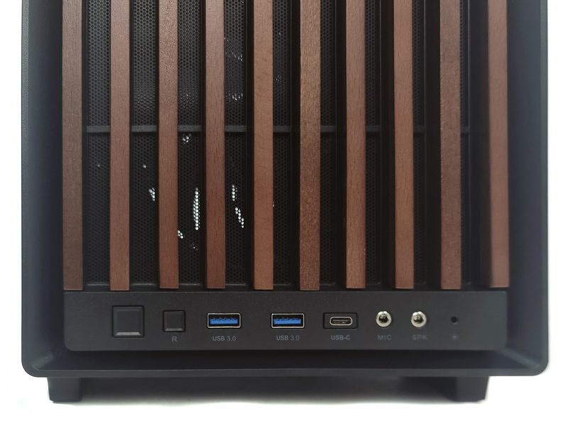 Zdjęcie produktu: Obudowa do komputera ZENPC Wooder TG Black 4x Fander P12 PWM PST