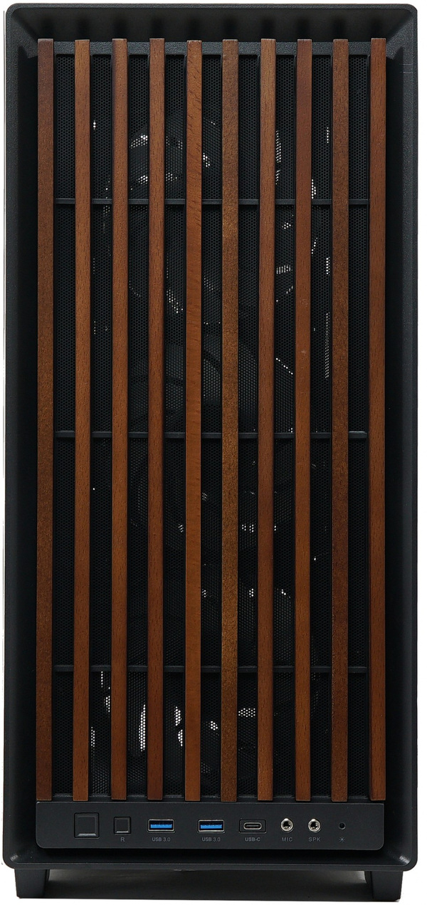 Zdjęcie produktu: Obudowa do komputera ZENPC Wooder TG Black 4x Fander P12 PWM PST