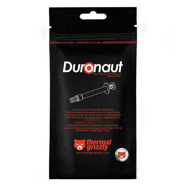 Zdjęcie produktu: Pasta termoprzewodząca Thermal Grizzly Duronaut 2g Zdjęcie produktu: Pasta termoprzewodząca Thermal Grizzly Duronaut 2g