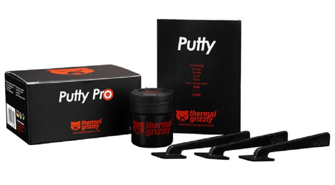 Zdjęcie produktu: Thermal Grizzly Putty Pro 30g Zdjęcie produktu: Thermal Grizzly Putty Pro 30g