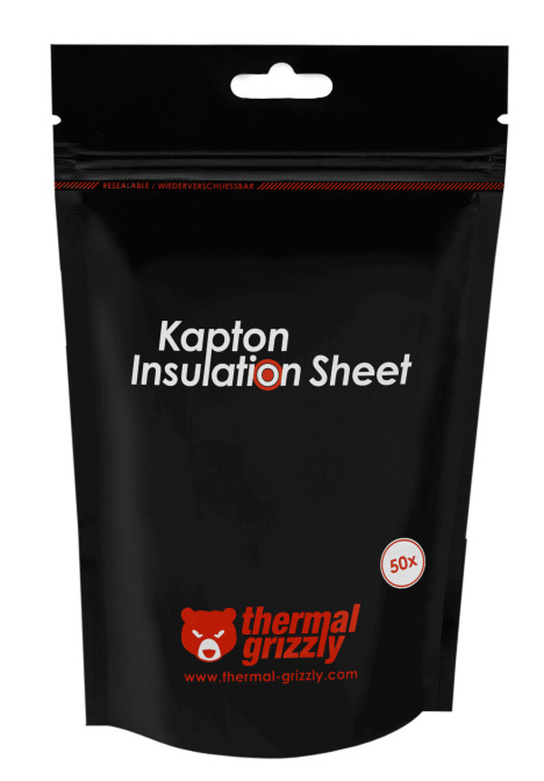 Zdjęcie produktu: Thermal Grizzly Kapton Insulation Sheet 60mm (10 szt)