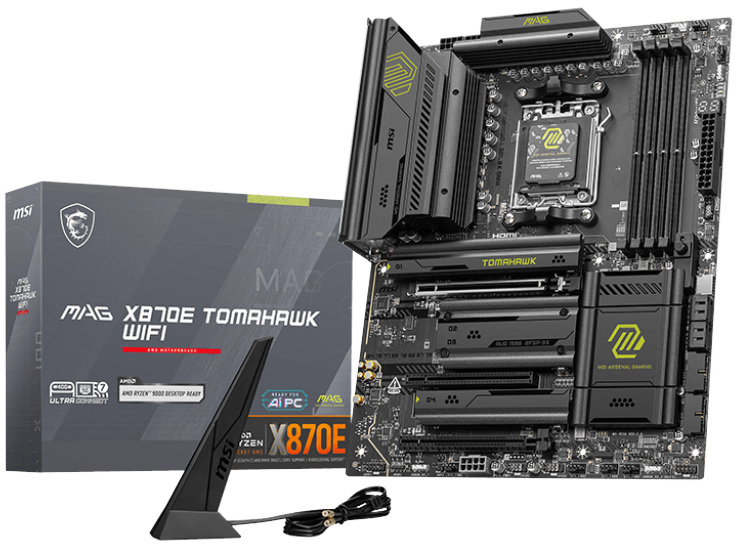 Płyta główna MSI MAG X870E TOMAHAWK WIFI DDR5 AM5 Płyta główna MSI MAG X870E TOMAHAWK WIFI DDR5 AM5