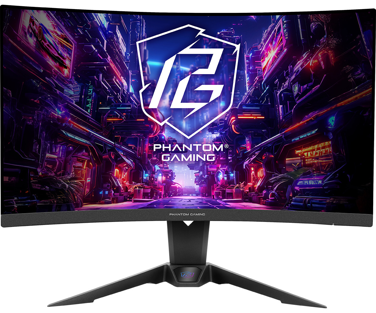 Monitor Asrock PG27QRT2A 27 VA QHD 180Hz 1ms CURVED