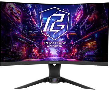 Miniatura produktu: Monitor Asrock PG27QRT2A 27" VA QHD 180Hz 1ms CURVED