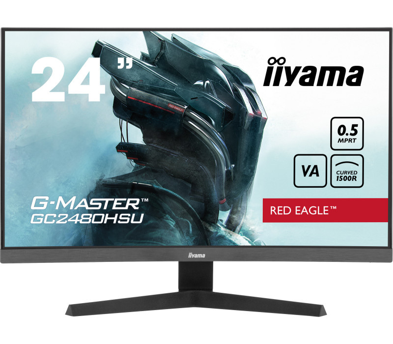 iiyama GC2480HSU-B1 Red Eagle 23,6 VA FHD 180Hz Curved