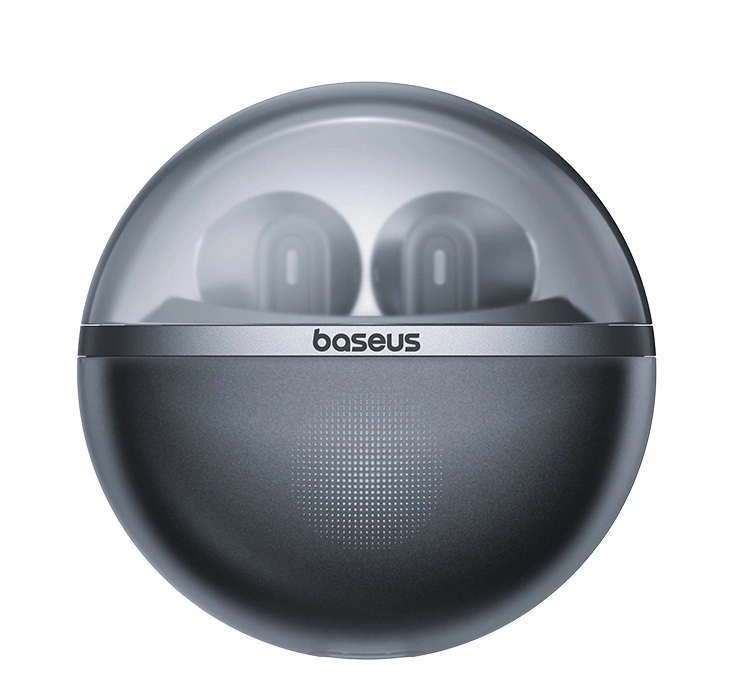 Słuchawki bezprzewodowe TWS Baseus Bowie E5, ładowanie indukcyjne, Bluetooth 5.3 - czarne