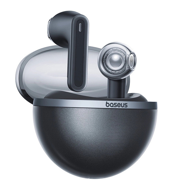 Zdjęcie produktu: Słuchawki bezprzewodowe TWS Baseus Bowie E5, ładowanie indukcyjne, Bluetooth 5.3 - czarne