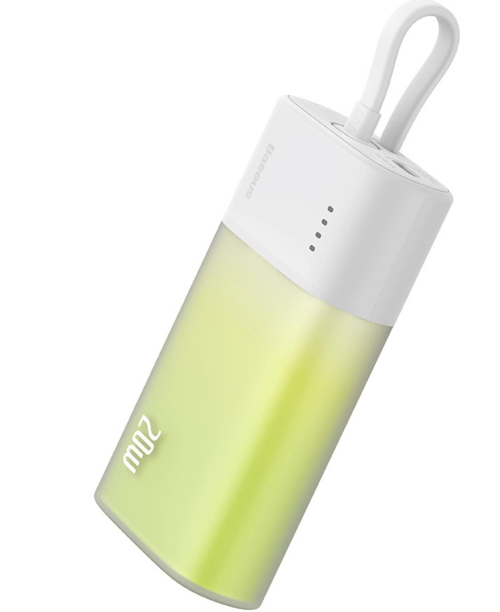 Powerbank Baseus Popsicle 5200mAh 20W biało-zielony