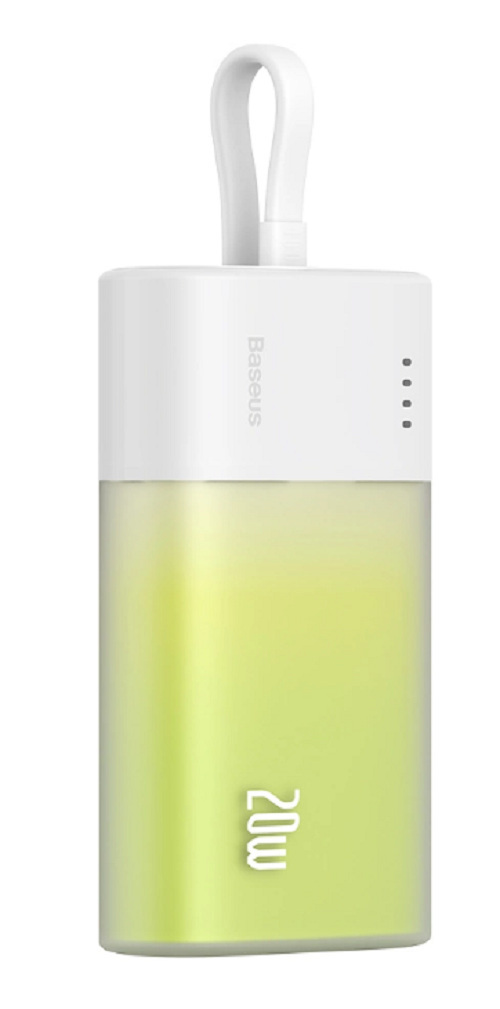 Powerbank Baseus Popsicle 5200mAh 20W biało-zielony