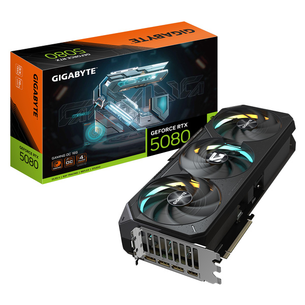Zdjęcie produktu: Gigabyte RTX 5080 Gaming OC 16GB GDDR7 DLSS 4