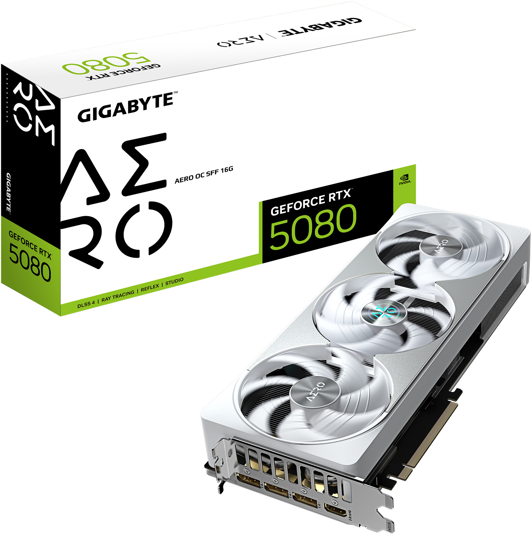 Gigabyte RTX 5080 Aero OC SFF 16GB GDDR7 DLSS 4