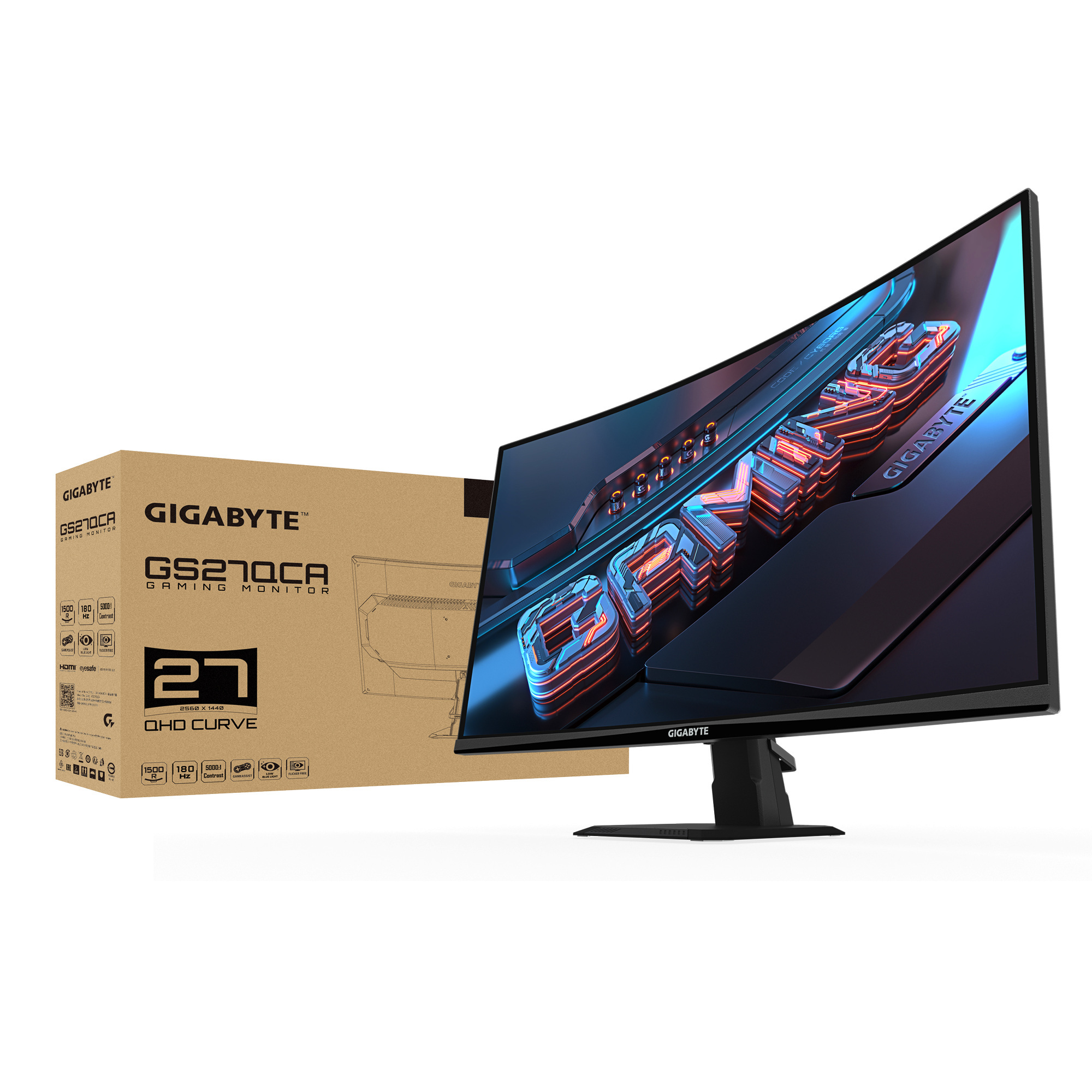 Monitor Gigabyte GS27QCA 27 VA QHD 180Hz
