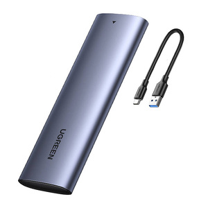 Miniatura produktu: Obudowa zewnętrzna na dysk SSD M.2 Ugreen CM400, B-key, NGFF, SATA (szary)