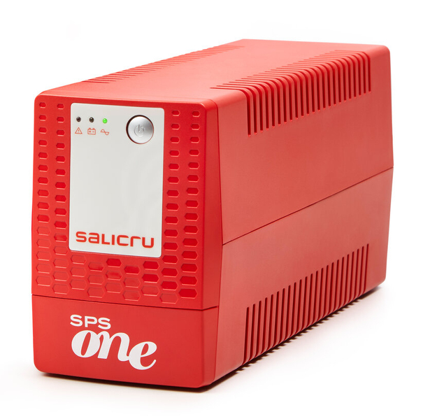 Zdjęcie produktu: Zasilacz UPS Salicru SPS 500 ONE Red 500VA 240W Line-interactive AVR Zdjęcie produktu: Zasilacz UPS Salicru SPS 500 ONE Red 500VA 240W Line-interactive AVR