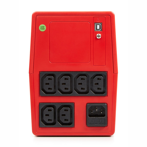 Zdjęcie produktu: Awaryjny zasilacz UPS Salicru SPS 1100 ONE IEC Red 600W