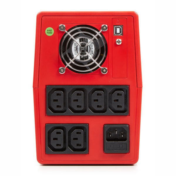 Zdjęcie produktu: Awaryjny zasilacz UPS Salicru SPS 1500 ONE IEC Red 1500VA 900W Line-interactive AVR