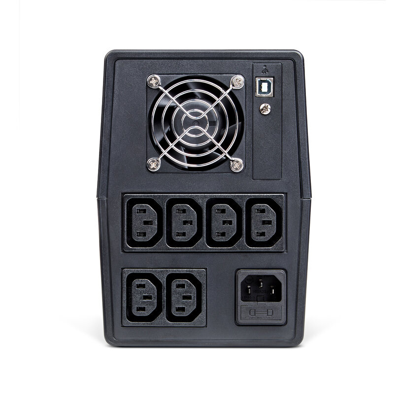 Awaryjny zasilacz UPS Salicru SPS 2000 ONE IEC Black 2000VA 1200W Line-interactive AVR