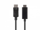 Miniatura zdjęcia: Kabel DisplayPort 1.1 [M] do HDMI [M] Lanberg - 1m czarny