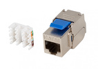 Moduł Keystone Gniazdo Beznarzędziowy RJ45 KAT.5e FTP Lanberg