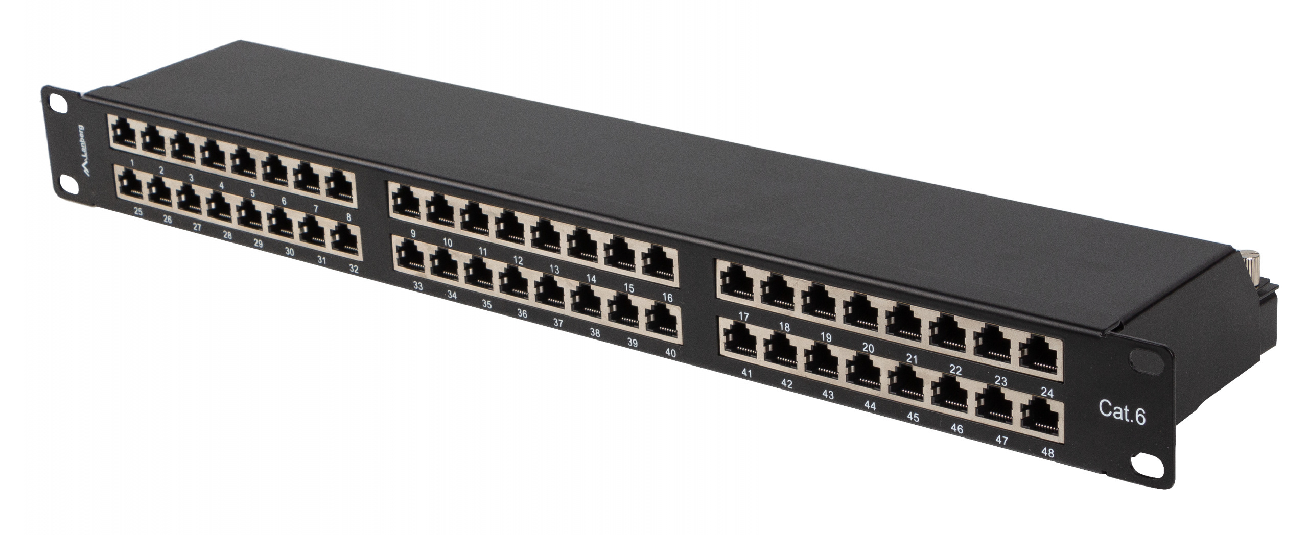 Patch panel 48 port 1U 19