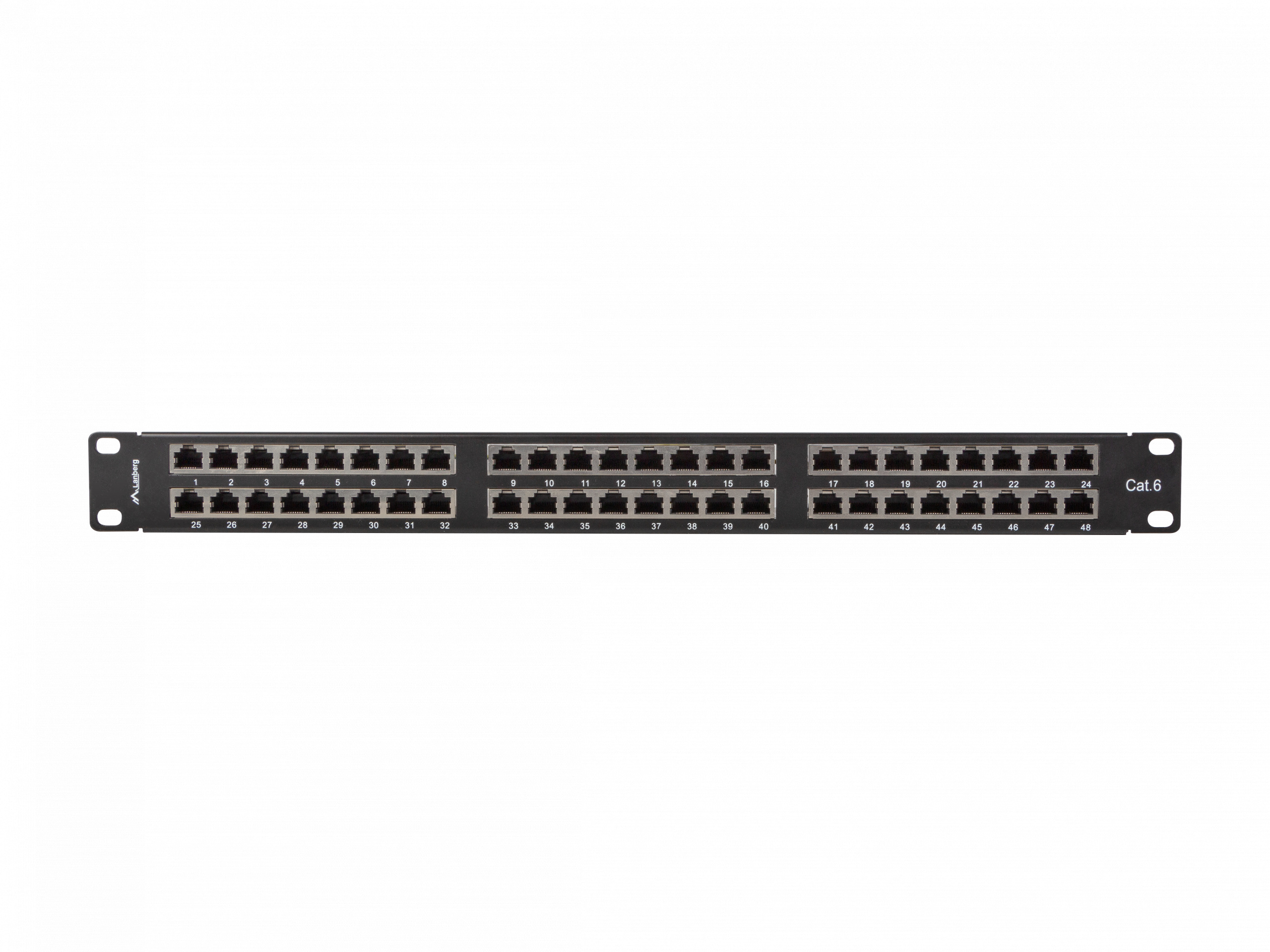 Patch panel 48 port 1U 19