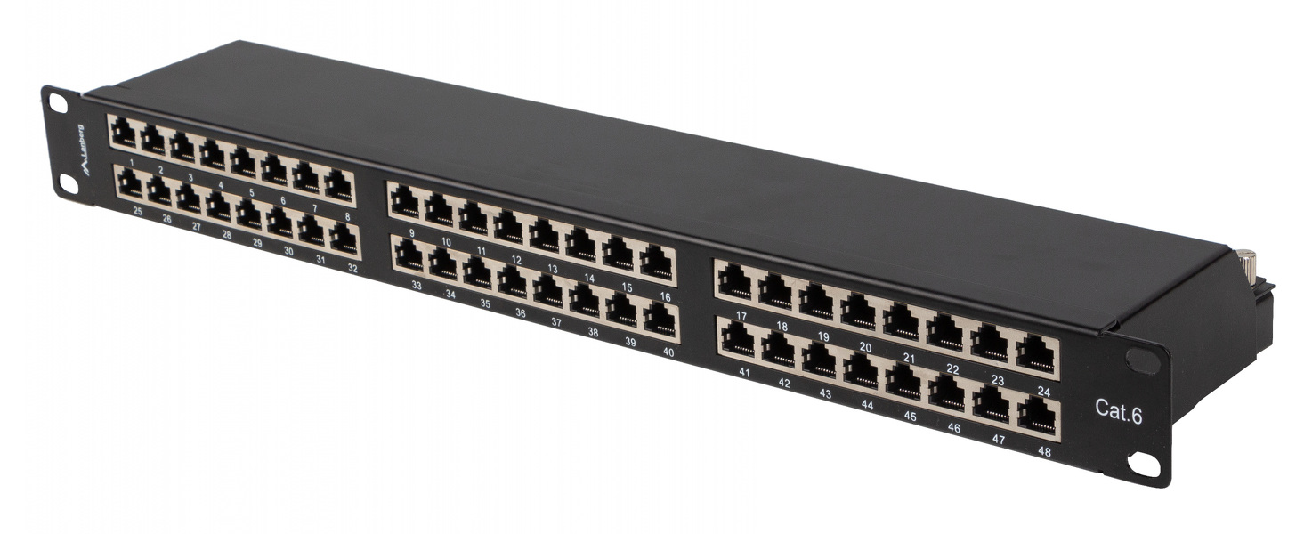 Zdjęcie produktu: Patch panel 48 port 1U 19