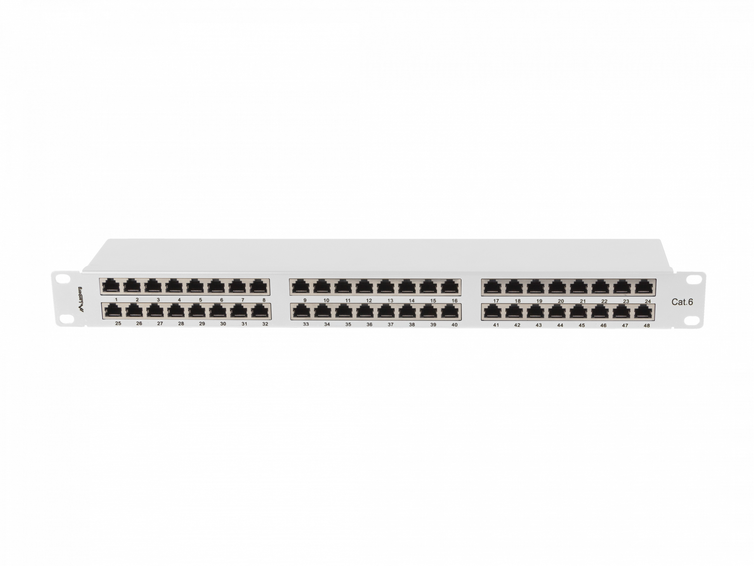 Patch panel 48 port 1U 19