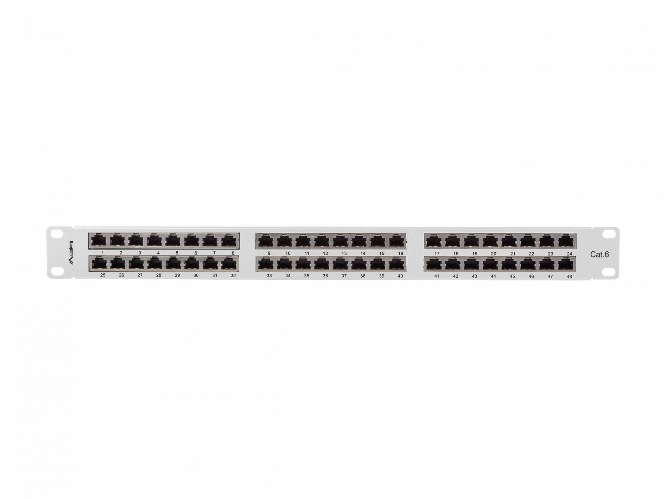 Patch panel 48 port 1U 19
