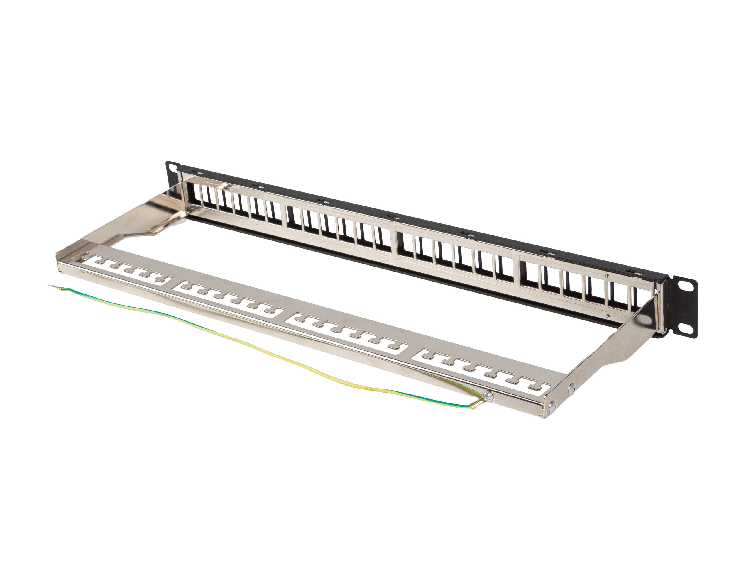 Lanberg Patch panel pusty 24 port 1U 19