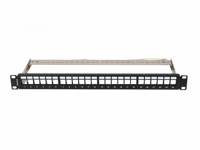 Zdjęcie produktu: Lanberg Patch panel pusty 24 port 1U 19