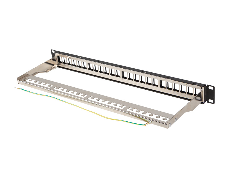 Zdjęcie produktu: Lanberg Patch panel pusty 24 port 1U 19