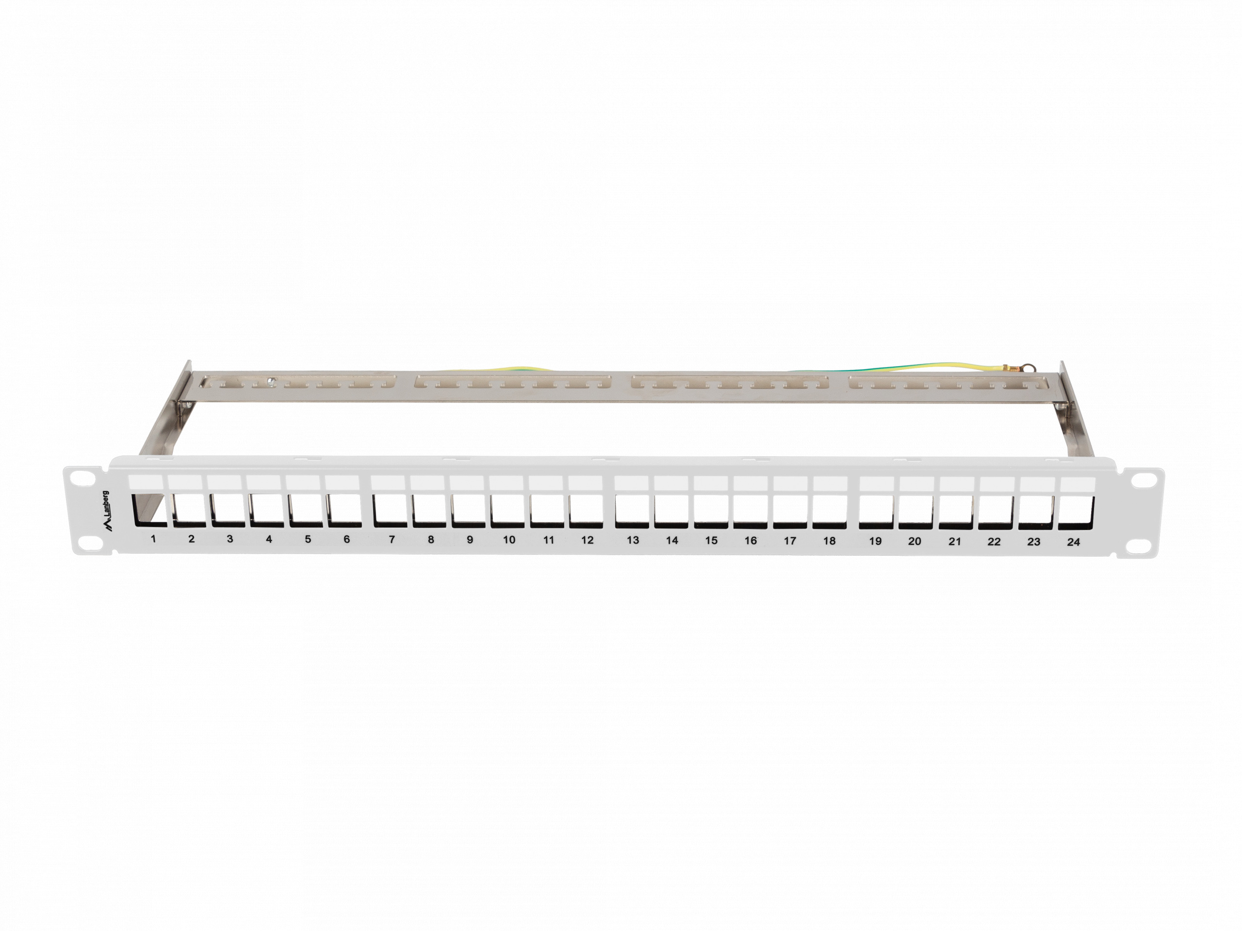 Lanberg Patch panel pusty 24 port 1U 19
