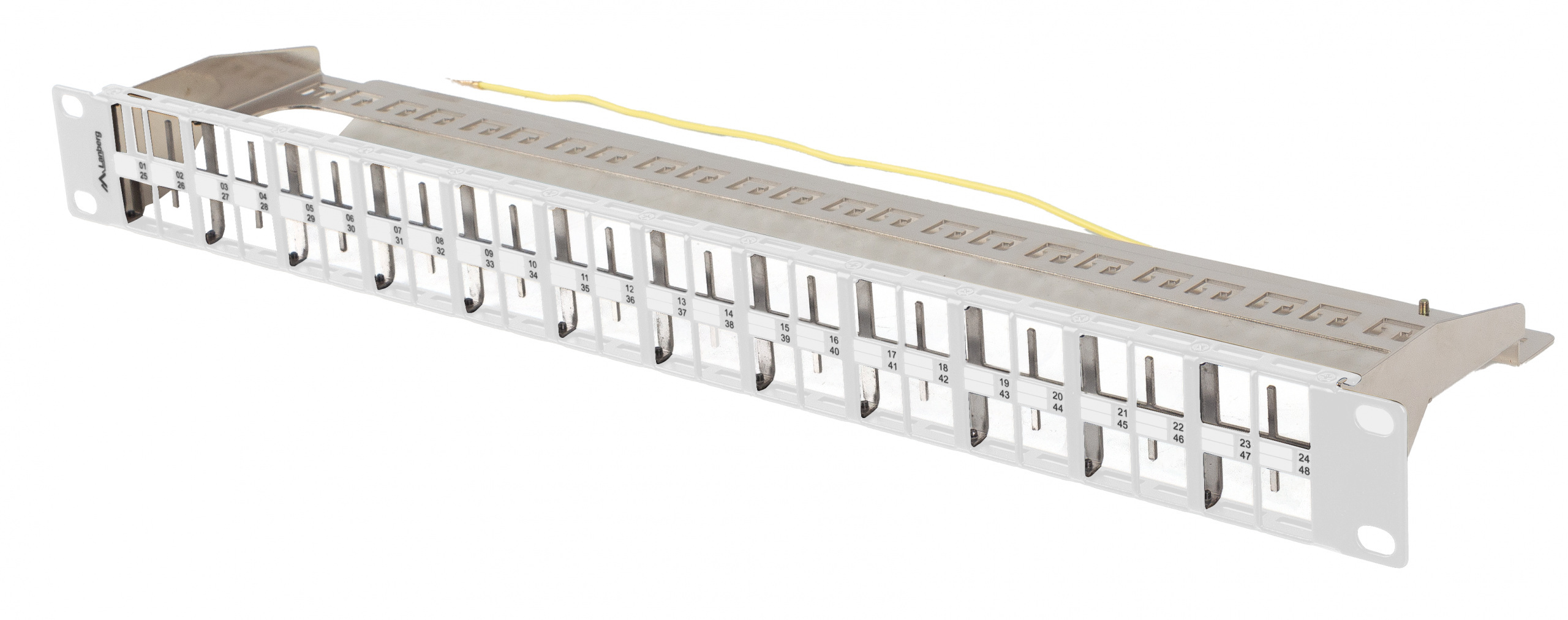 Lanberg Patch panel pusty 48 port 1U 19