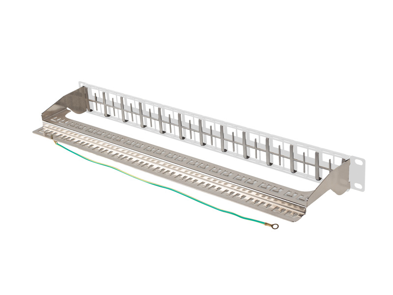 Zdjęcie produktu: Lanberg Patch panel pusty 48 port 1U 19