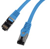 Kabel Lanberg RJ45 Patch cord Kat.8.1 do 40 Gb/s S/FTP LSZH CU 3m Niebieski Fluke Passed
