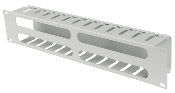Miniatura produktu: Organizer kabli 19" 2U z zaślepką typ A szary Lanberg