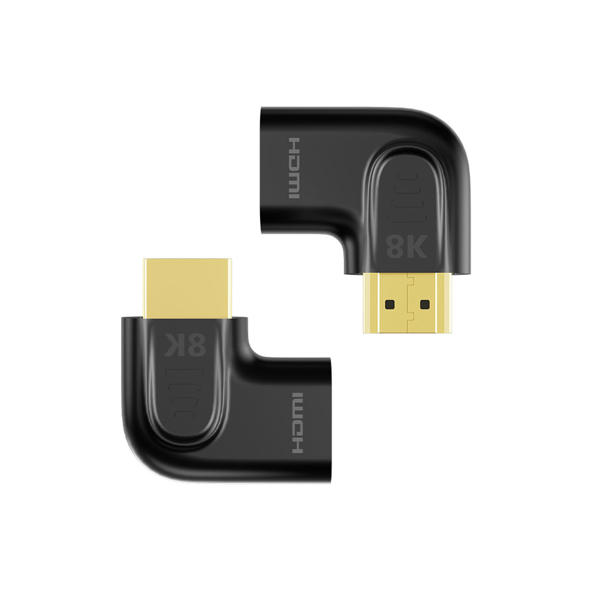Adapter kątowy płaski 8K HDMI 90 i 270 stopni Unitek