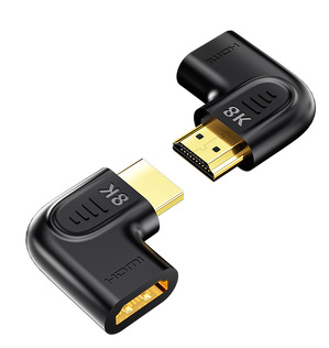 Miniatura produktu: Adapter kątowy płaski 8K HDMI 90 i 270 stopni Unitek