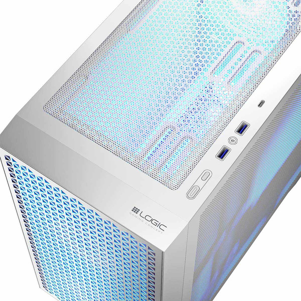 Zdjęcie produktu: Obudowa komputerowa Logic Dart Pro Mini ARGB biała