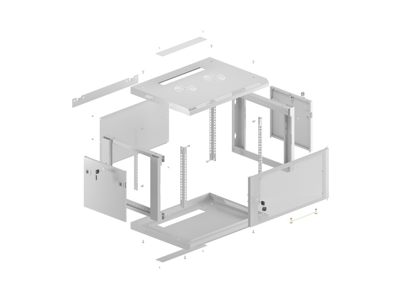 Zdjęcie produktu: Szafa Instalacyjna Rack Wisząca 19