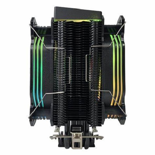 Chłodzenie CPU Rampage Octagon C50 LGA 1700/AM5 1800RPM wentylator 120mm ARGB black