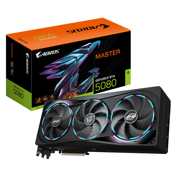 Zdjęcie produktu: Gigabyte GeForce RTX 5080 Aorus Master 16GB GDDR7 DLSS 4