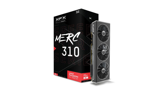 Miniatura produktu: XFX Radeon RX 7900 XT SPEEDSTER MERC310 20GB PCI-E GDDR6 (RX-79TMERCU9) Miniatura produktu: XFX Radeon RX 7900 XT SPEEDSTER MERC310 20GB PCI-E GDDR6 (RX-79TMERCU9)