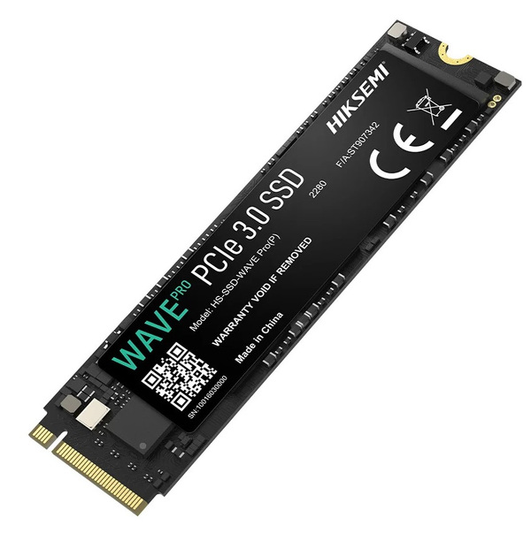 Zdjęcie produktu: Dysk SSD HIKSEMI WAVE Pro (P) 256GB PCIe Gen3x4 NVMe M.2 2280 (3230/1240 MB/s) 3D TLC Zdjęcie produktu: Dysk SSD HIKSEMI WAVE Pro (P) 256GB PCIe Gen3x4 NVMe M.2 2280 (3230/1240 MB/s) 3D TLC