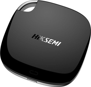 Miniatura produktu: Dysk zewnętrzny SSD HIKSEMI Pocket T100 1TB USB 3.0 Type-C (450/400 MB/s) czarny