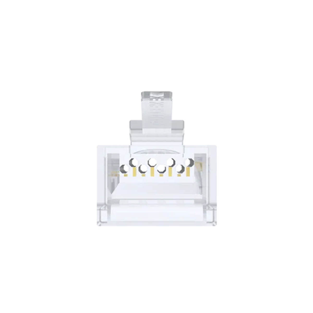 Wtyk sieciowy modularny Pass-Through RJ45 Cat. 6 100 szt. Unitek Wtyk sieciowy modularny Pass-Through RJ45 Cat. 6 100 szt. Unitek