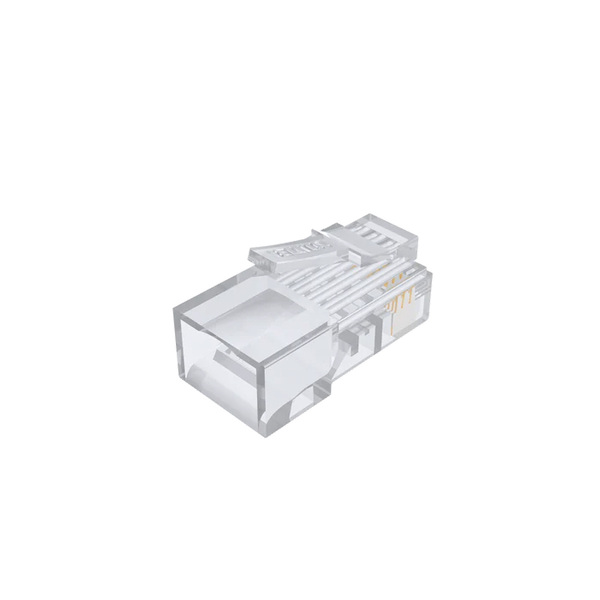Zdjęcie produktu: Wtyk sieciowy modularny Pass-Through RJ45 Cat. 6 100 szt. Unitek Zdjęcie produktu: Wtyk sieciowy modularny Pass-Through RJ45 Cat. 6 100 szt. Unitek